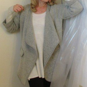 NO NAME, NO SIZE Knit Oatmeal Color Sweater Jacket, size M